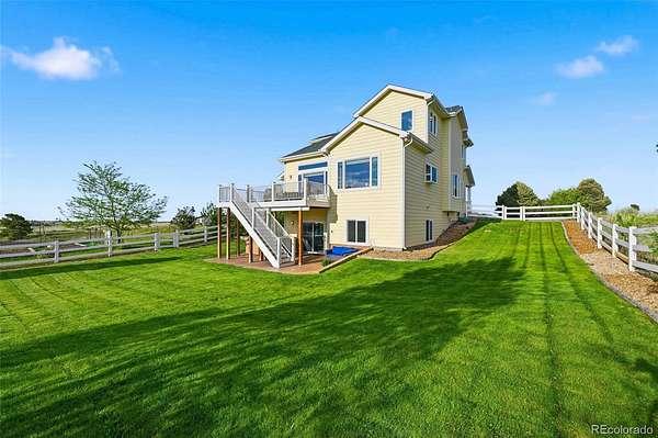 9.76 Acres of Land with Home for Sale in Elizabeth, Colorado