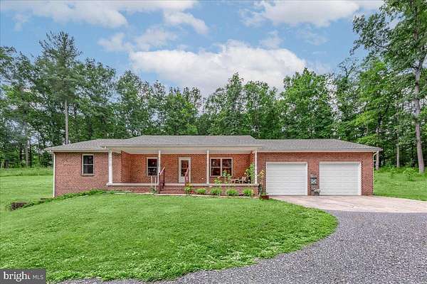 21.8 Acres of Land with Home for Sale in Middletown, Virginia