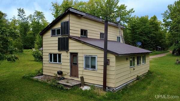 40 Acres of Recreational Land with Home for Sale in Lake Linden, Michigan
