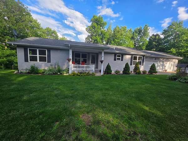8.5 Acres of Land with Home for Sale in Belding, Michigan