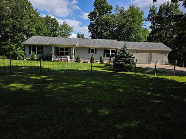 8.5 Acres of Land with Home for Sale in Belding, Michigan