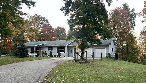 8.5 Acres of Land with Home for Sale in Belding, Michigan