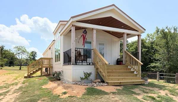 26 Acres of Land with Home for Sale in Wortham, Texas
