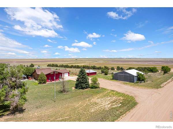 17.2 Acres of Land with Home for Sale in Akron, Colorado