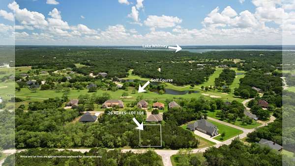 0.26 Acres of Residential Land for Sale in Whitney, Texas