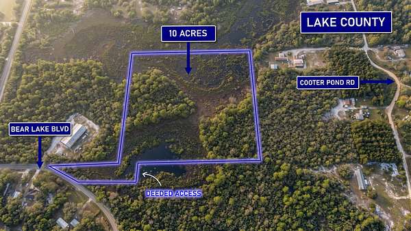 10 Acres of Residential Land for Sale in DeLand, Florida