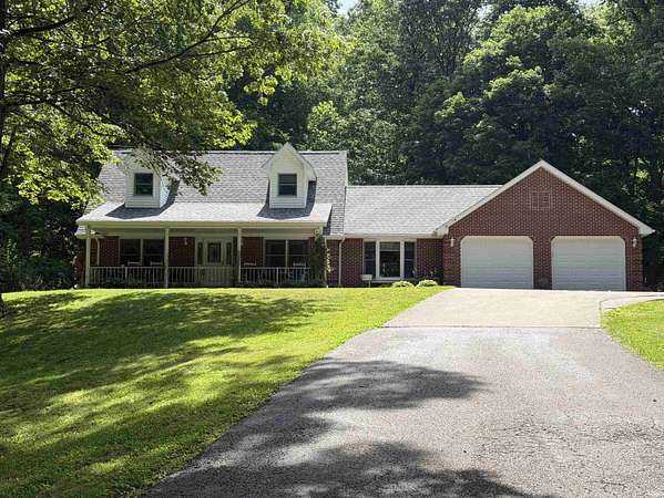 14.4 Acres of Recreational Land with Home for Sale in Spencer, Indiana