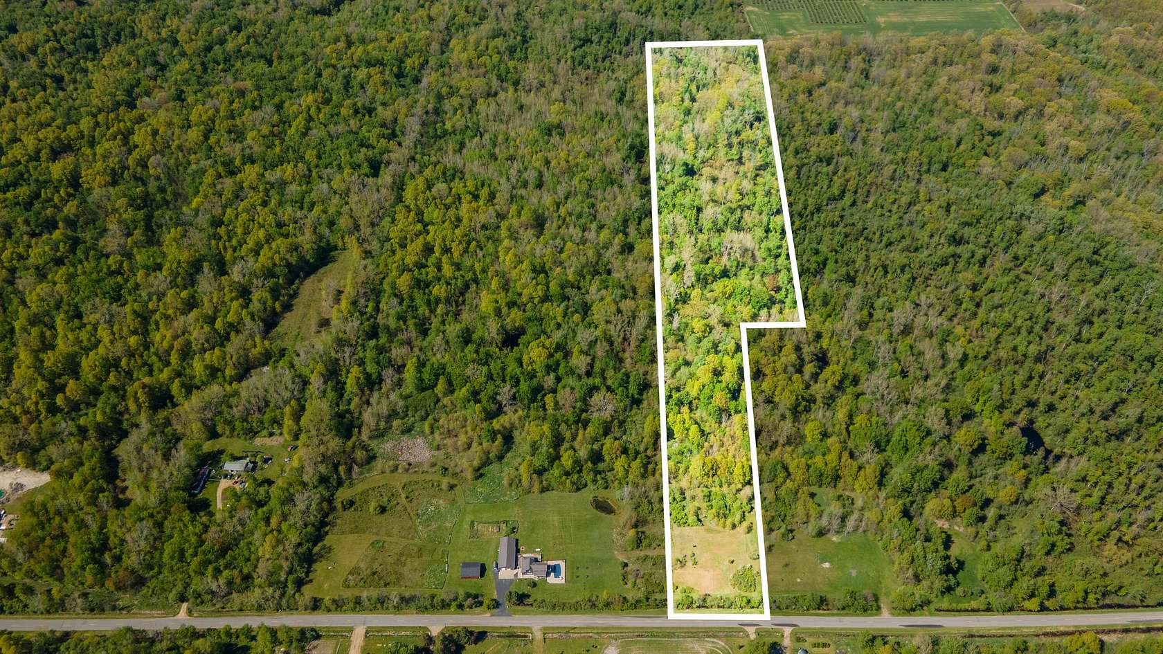 22 Acres of Recreational & Residential Land for Sale in Paw Paw, Michigan