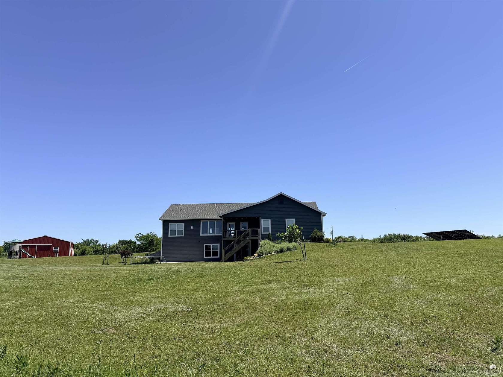 8.62 Acres of Land with Home for Sale in Wamego, Kansas