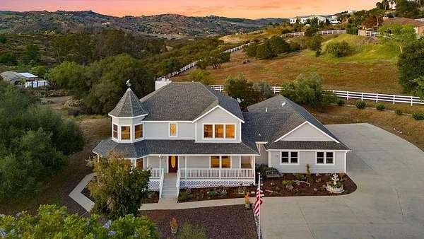 2.47 Acres of Land with Home for Sale in Escondido, California