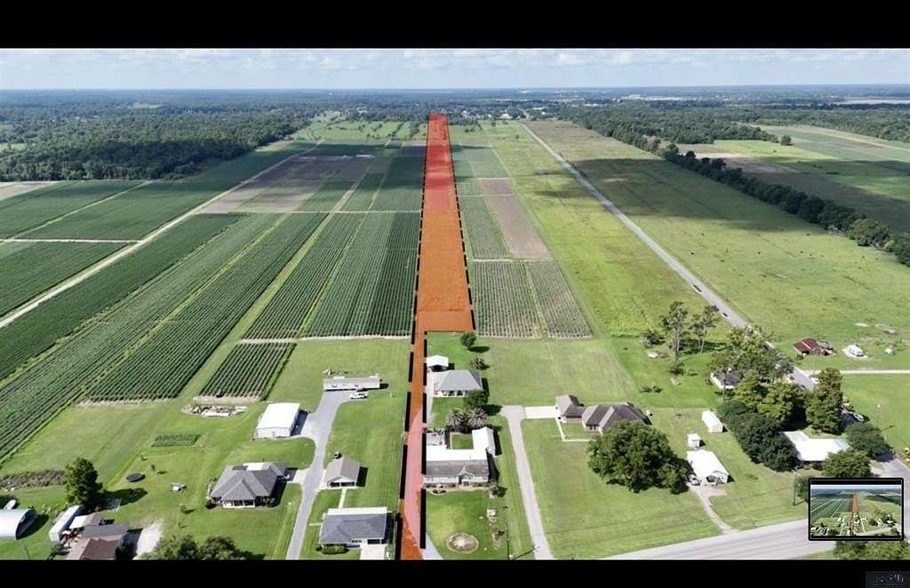 18 Acres of Land for Sale in Thibodaux, Louisiana