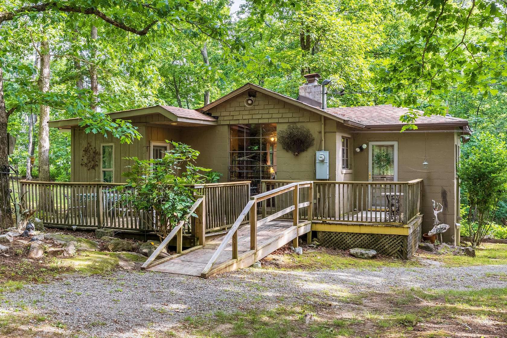 4 Acres of Land with Home for Sale in Rising Fawn, Georgia