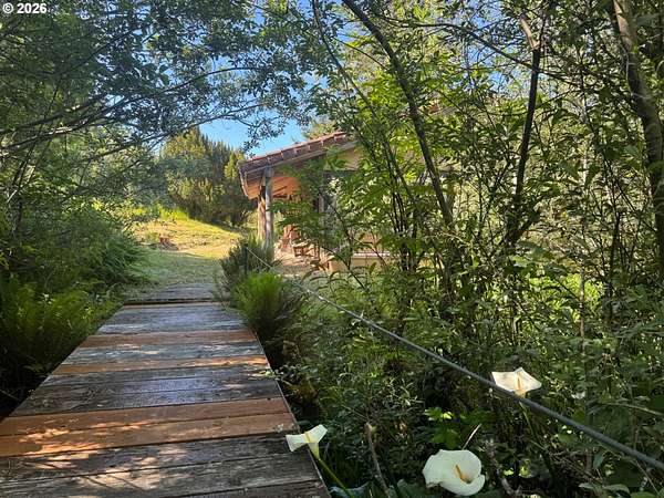 5 Acres of Land with Home for Sale in Langlois, Oregon