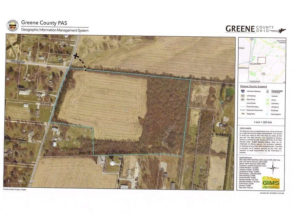30 Acres of Agricultural Land for Sale in Sugarcreek Township, Ohio