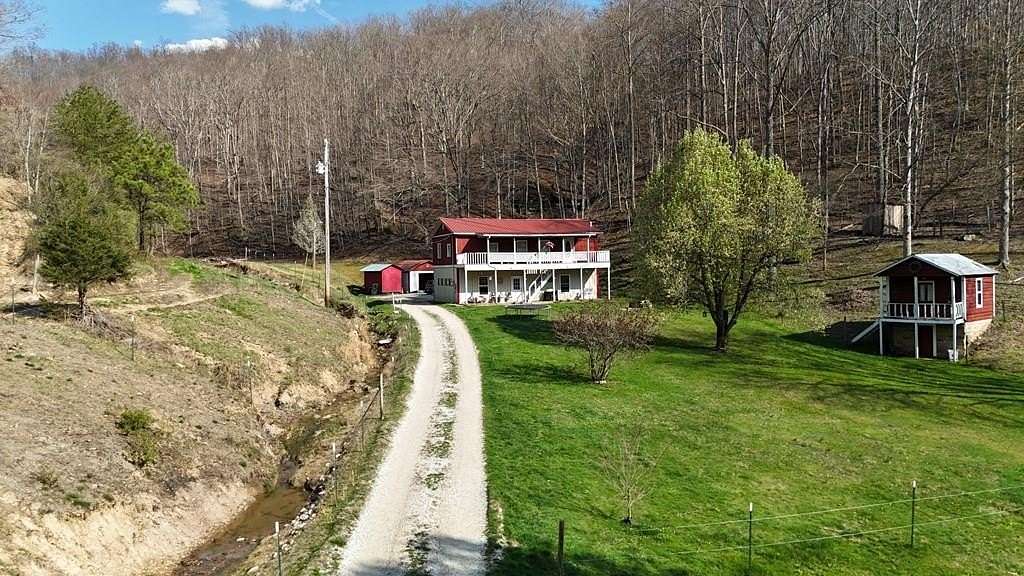 52 Acres of Land with Home for Sale in Salyersville, Kentucky