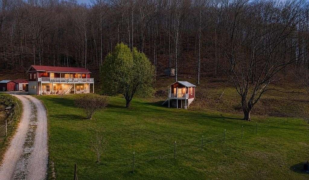 52 Acres of Land with Home for Sale in Salyersville, Kentucky