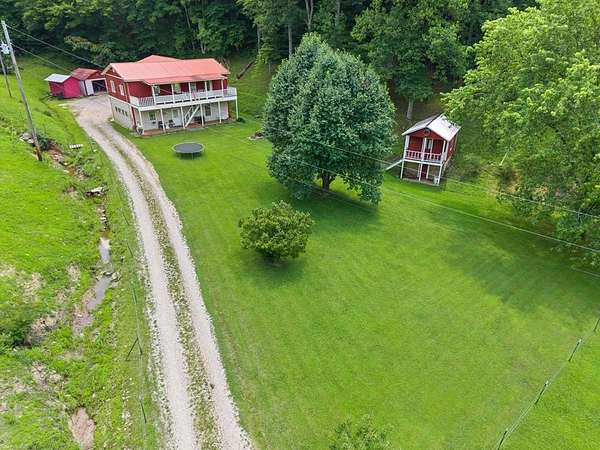52 Acres of Land with Home for Sale in Salyersville, Kentucky