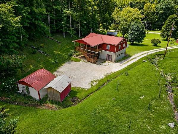 52 Acres of Land with Home for Sale in Salyersville, Kentucky