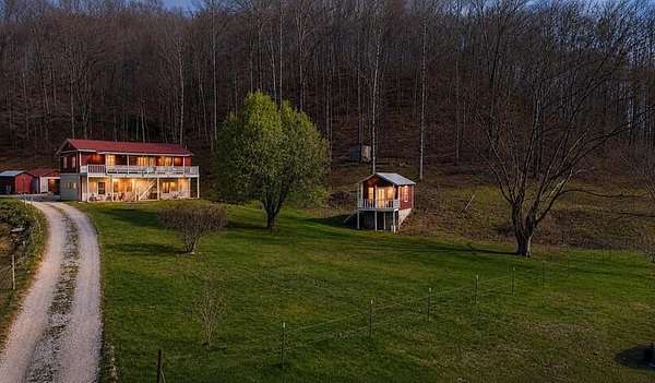 52 Acres of Land with Home for Sale in Salyersville, Kentucky