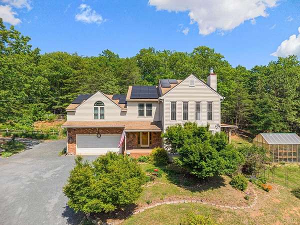 12.3 Acres of Land with Home for Sale in Lynchburg, Virginia