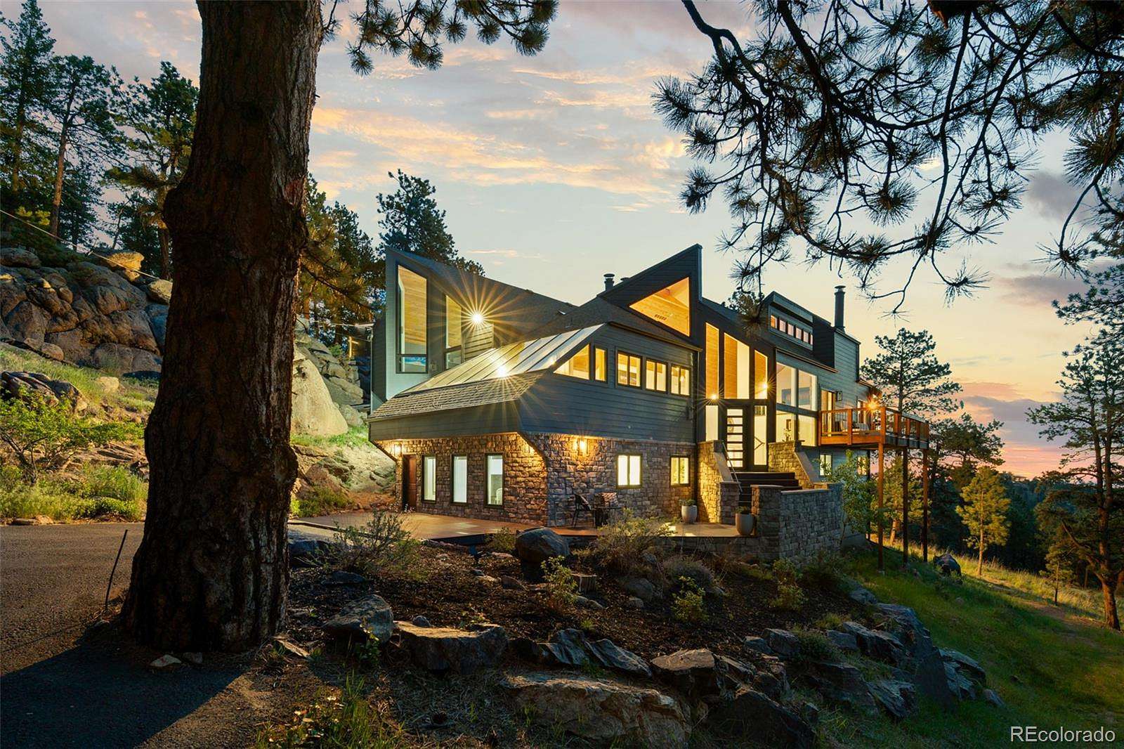 3.7 Acres of Land with Home for Sale in Evergreen, Colorado