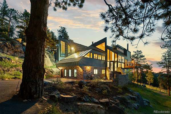 3.7 Acres of Land with Home for Sale in Evergreen, Colorado