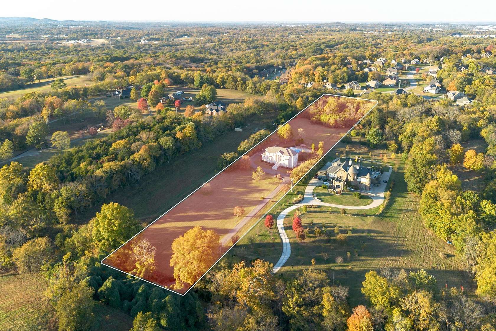 5 Acres of Land with Home for Auction in Smyrna, Tennessee