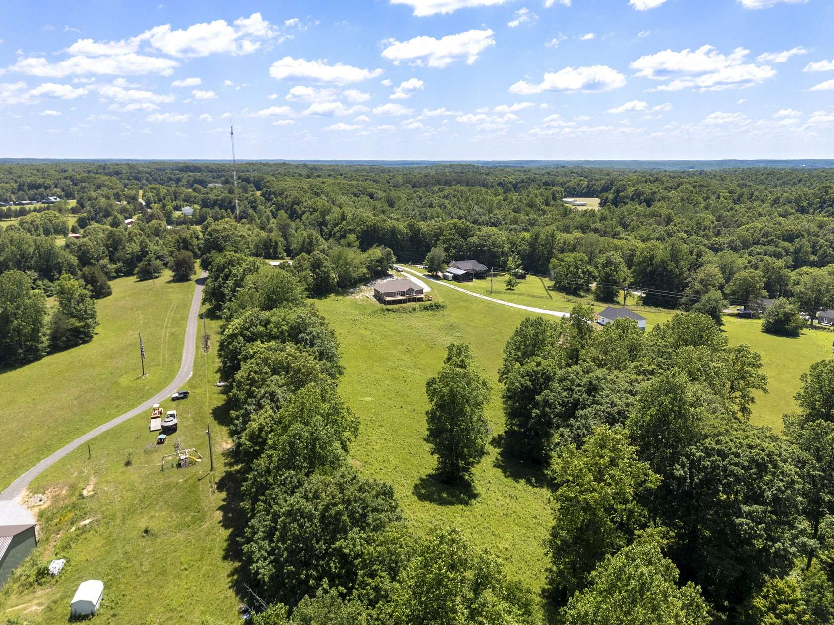 5 Acres of Land with Home for Sale in Dickson, Tennessee