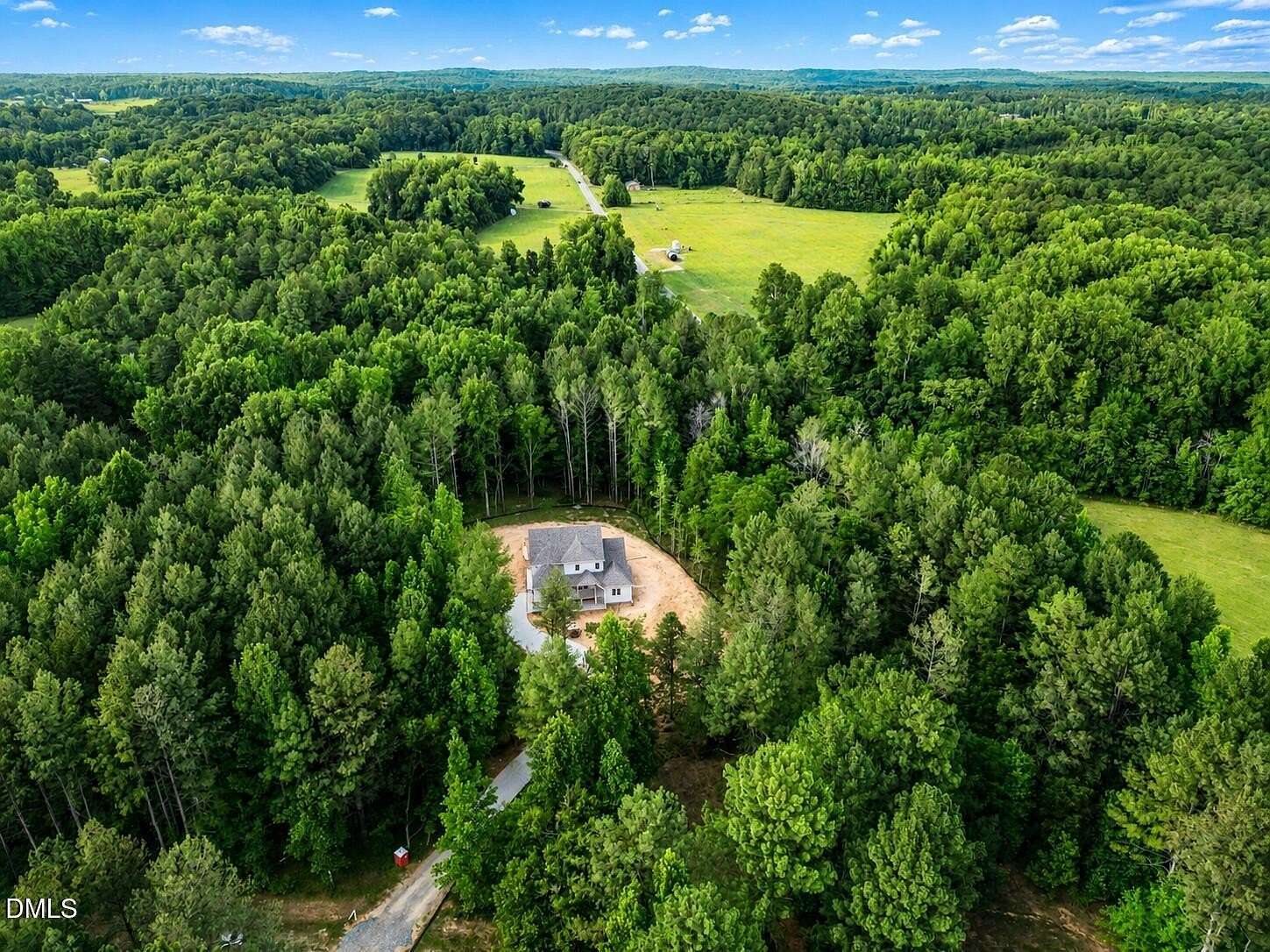 5.78 Acres of Land with Home for Sale in Chapel Hill, North Carolina