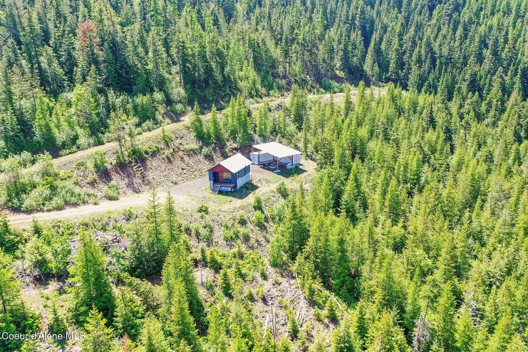 20 Acres of Recreational Land with Home for Sale in St. Maries, Idaho