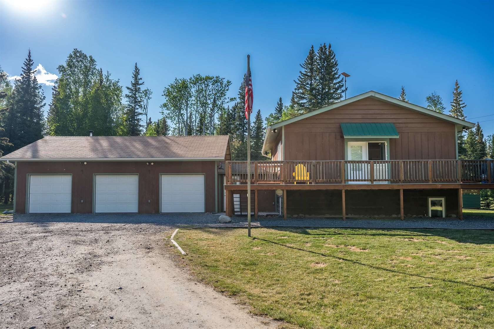 2 Acres of Land with Home for Sale in Delta Junction, Alaska
