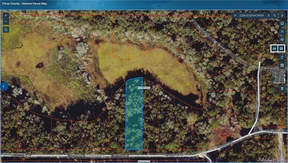 0.55 Acres of Residential Land for Sale in Inverness, Florida