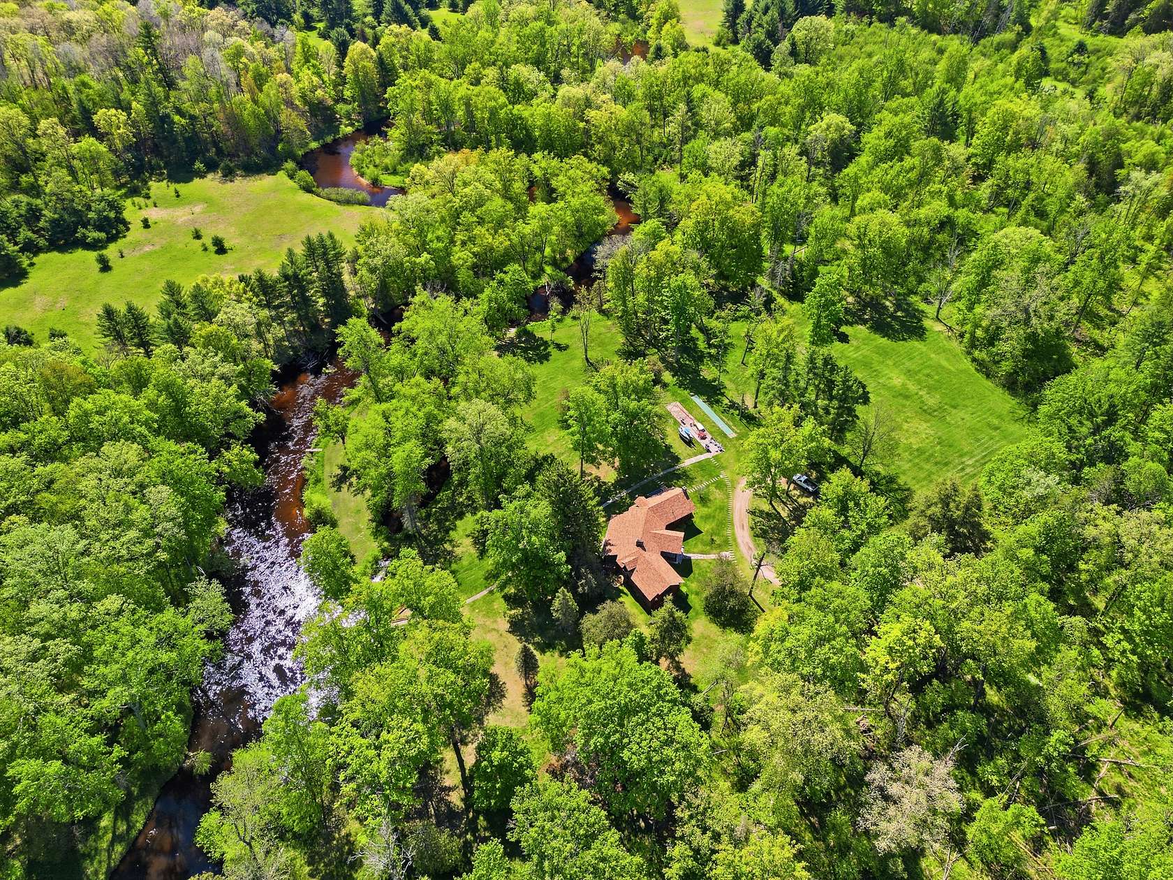 680 Acres of Recreational Land with Home for Sale in Baldwin, Michigan