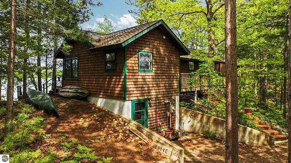 10 Acres of Land with Home for Sale in Beaver Island, Michigan