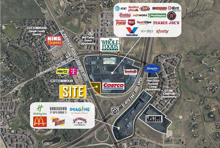 2 Acres of Commercial Land for Sale in Parker, Colorado