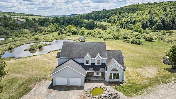 51 Acres of Recreational Land with Home for Sale in Newark Valley, New York