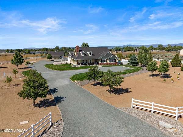5 Acres of Land with Home for Sale in Gardnerville, Nevada