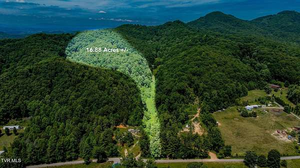 16.9 Acres of Recreational & Residential Land for Sale in Bristol, Tennessee