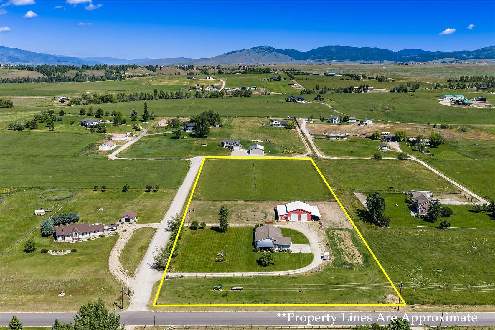 5 Acres of Land with Home for Sale in Stevensville, Montana