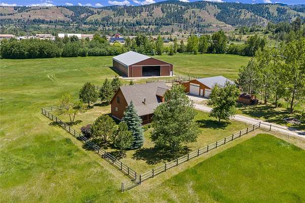 7.12 Acres of Land with Home for Sale in Hamilton, Montana