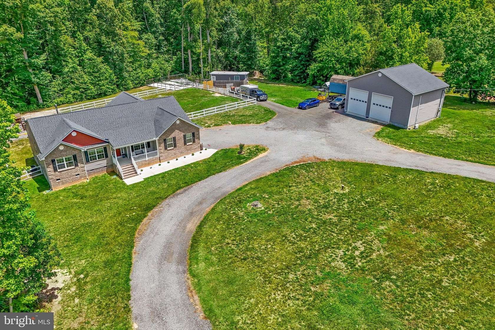 3.89 Acres of Land with Home for Sale in Stafford, Virginia