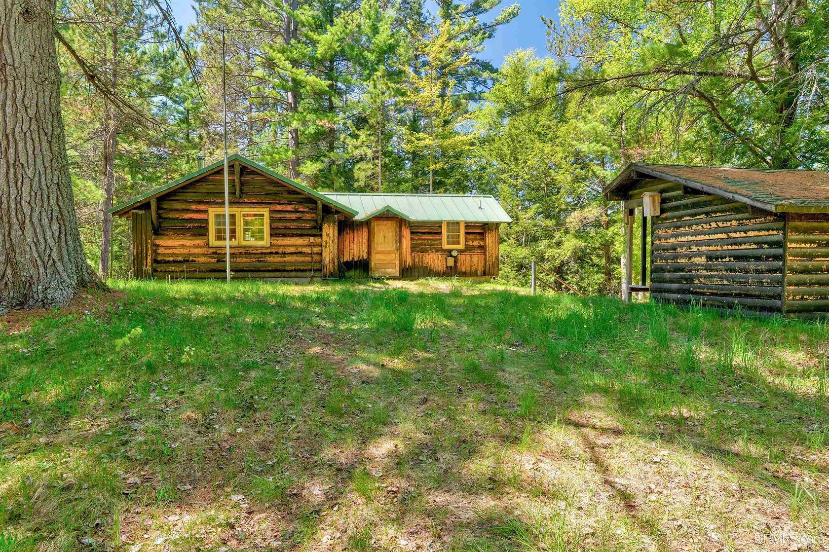 87.7 Acres of Recreational Land with Home for Sale in Manistique, Michigan