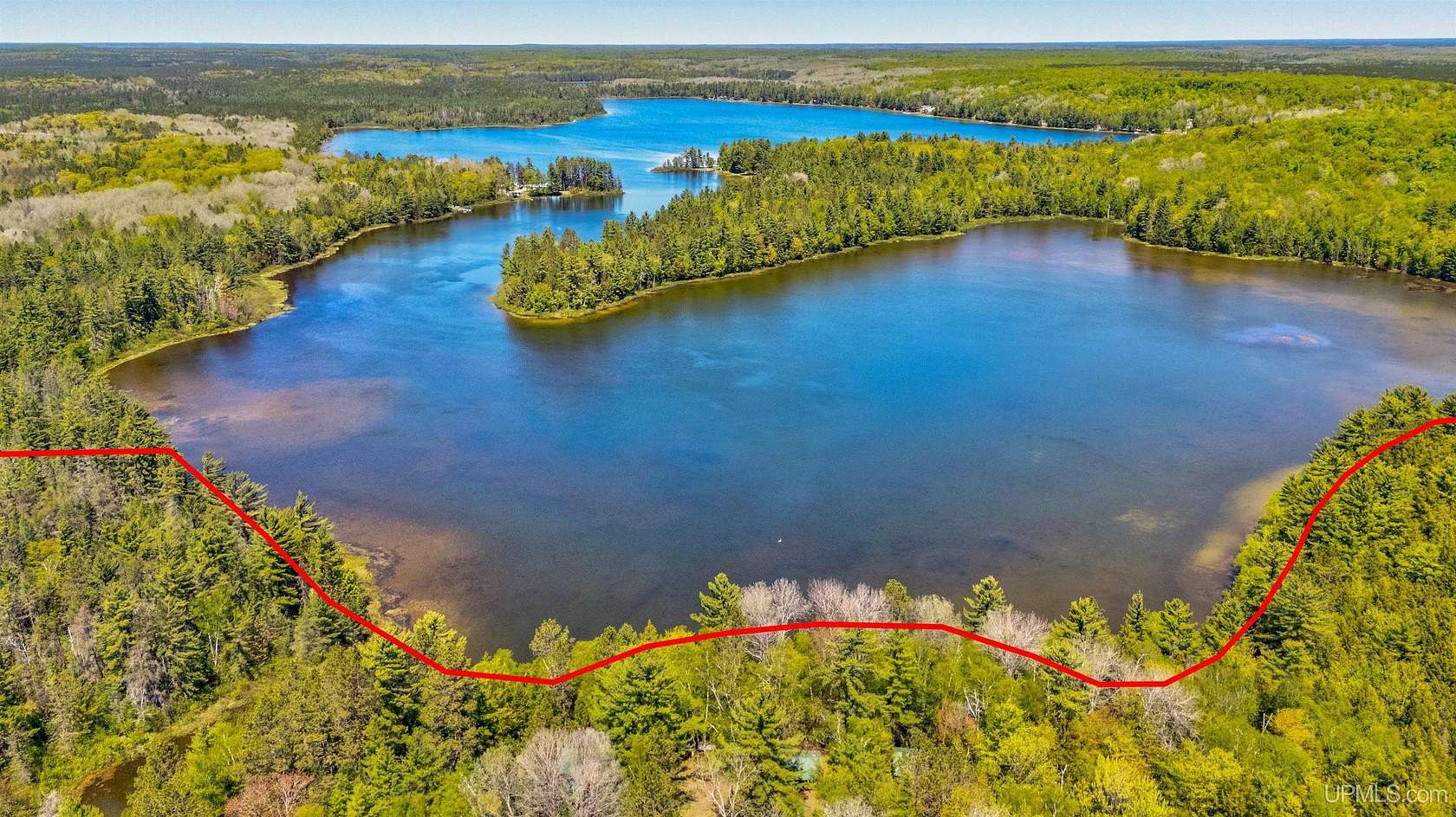 87.7 Acres of Recreational Land with Home for Sale in Manistique, Michigan