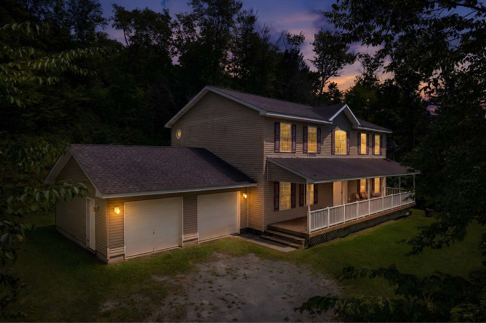 10.4 Acres of Land with Home for Sale in Hamden, New York
