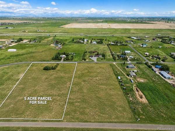 5 Acres of Residential Land for Sale in Strasburg, Colorado