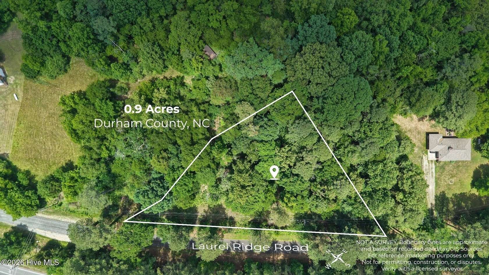 0.9 Acres of Residential Land for Sale in Durham, North Carolina
