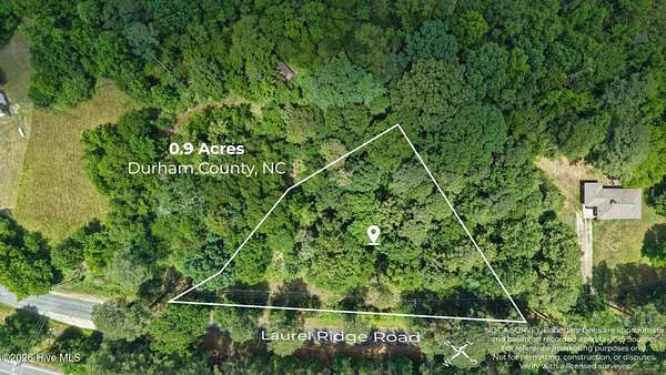 0.9 Acres of Residential Land for Sale in Durham, North Carolina