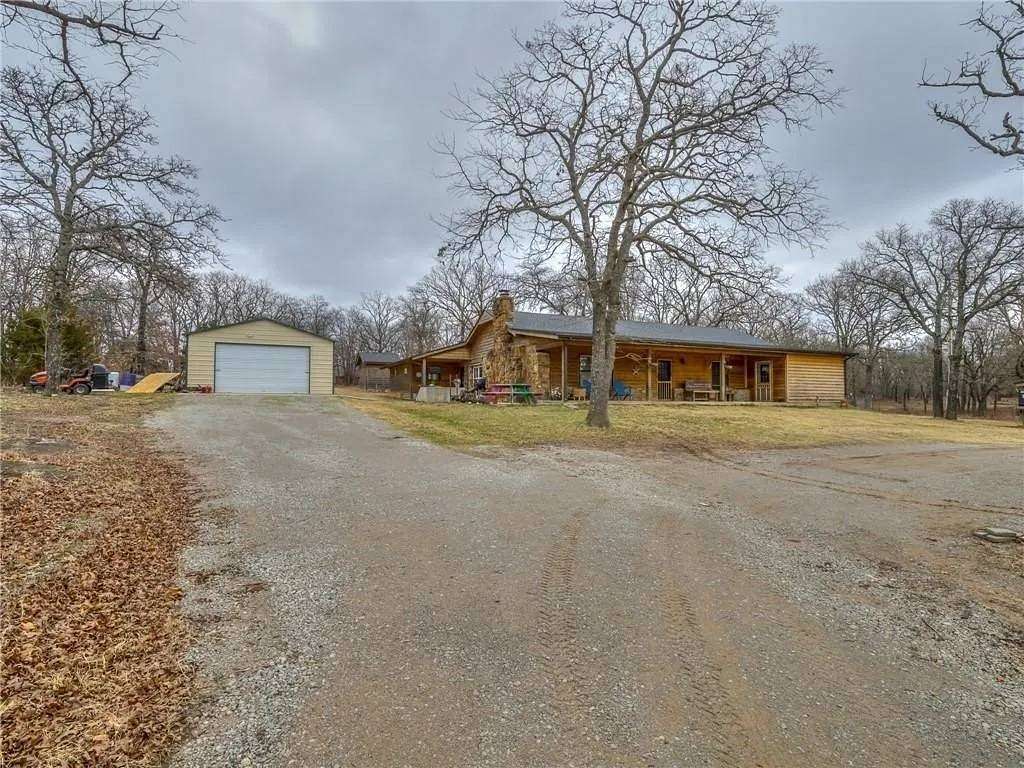 5 Acres of Land with Home for Auction in Bristow, Oklahoma