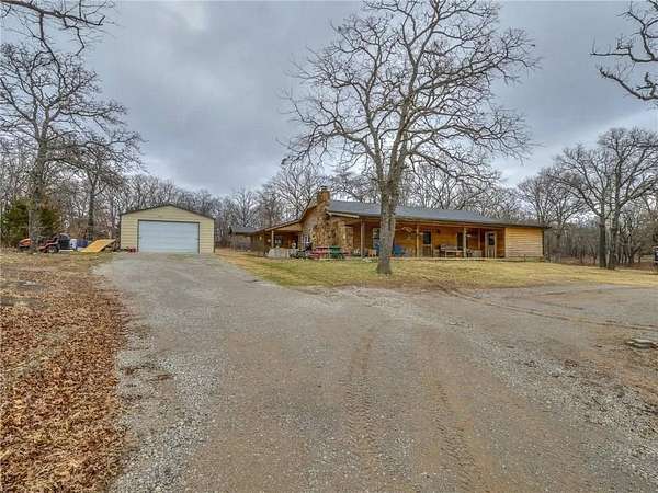 5 Acres of Land with Home for Auction in Bristow, Oklahoma