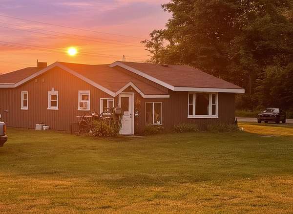 4 Acres of Land with Home for Sale in Howard City, Michigan